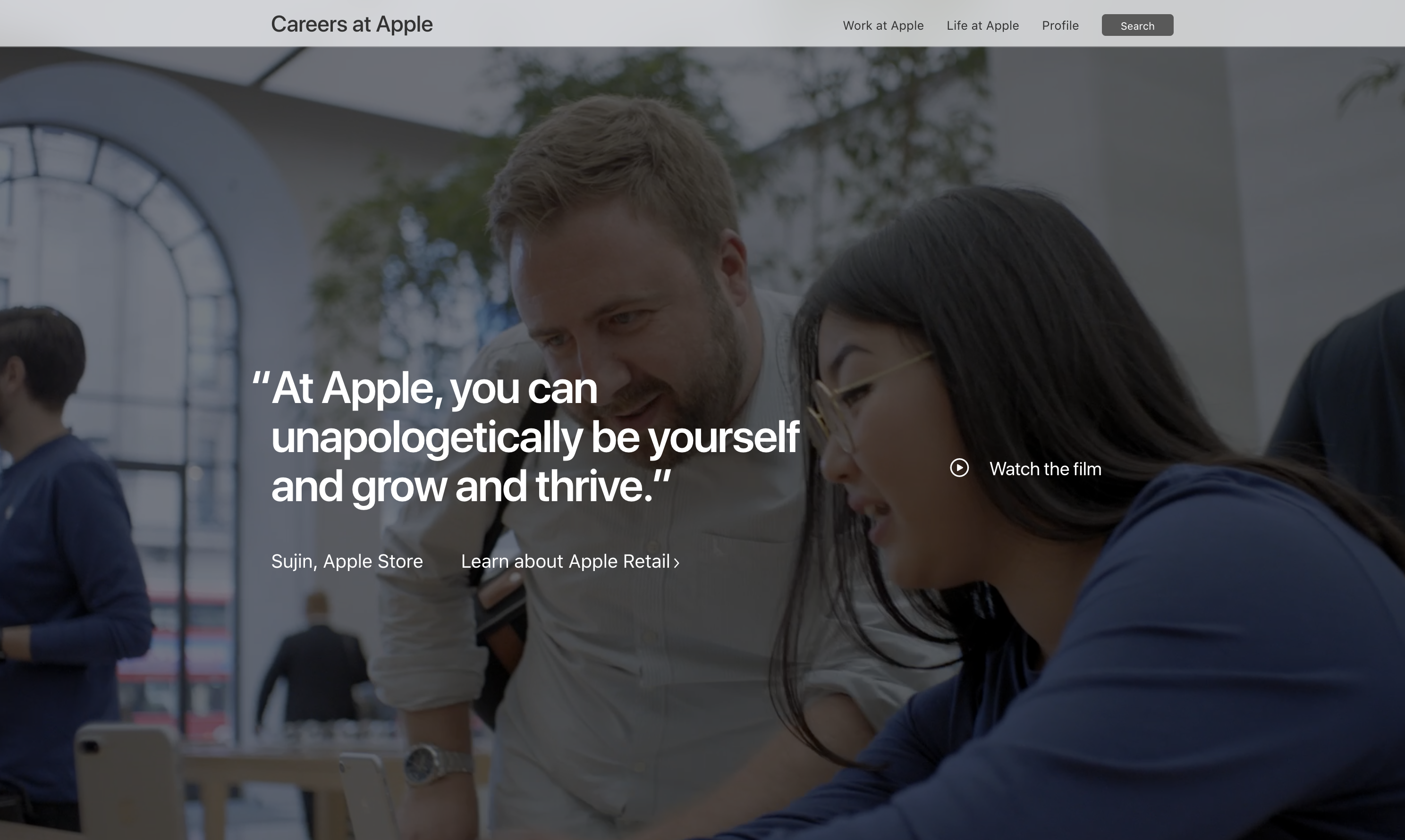 Apple Employer Branding Examples