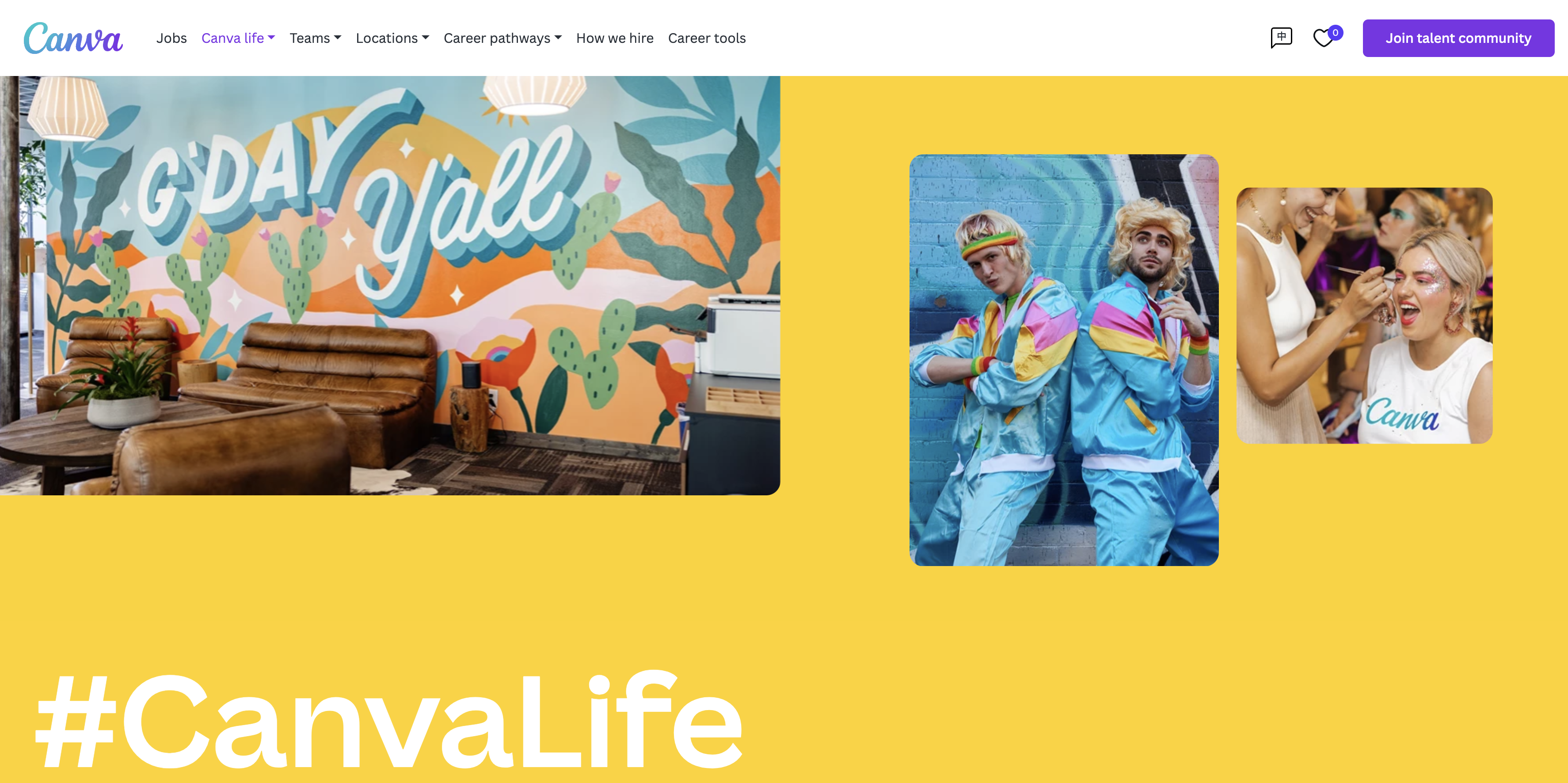 Canva Employer Branding Examples