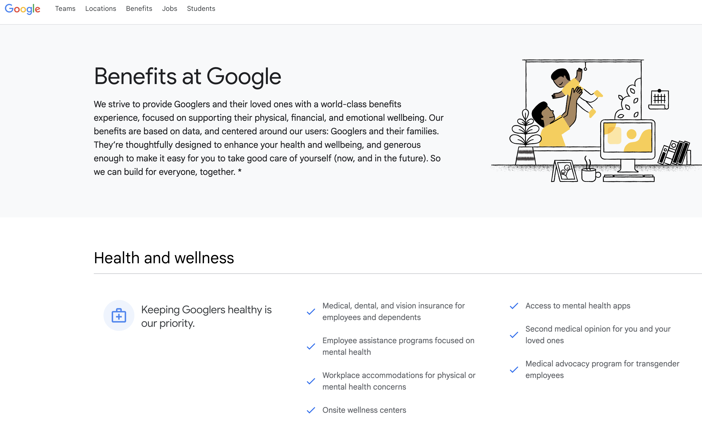 Google employer branding