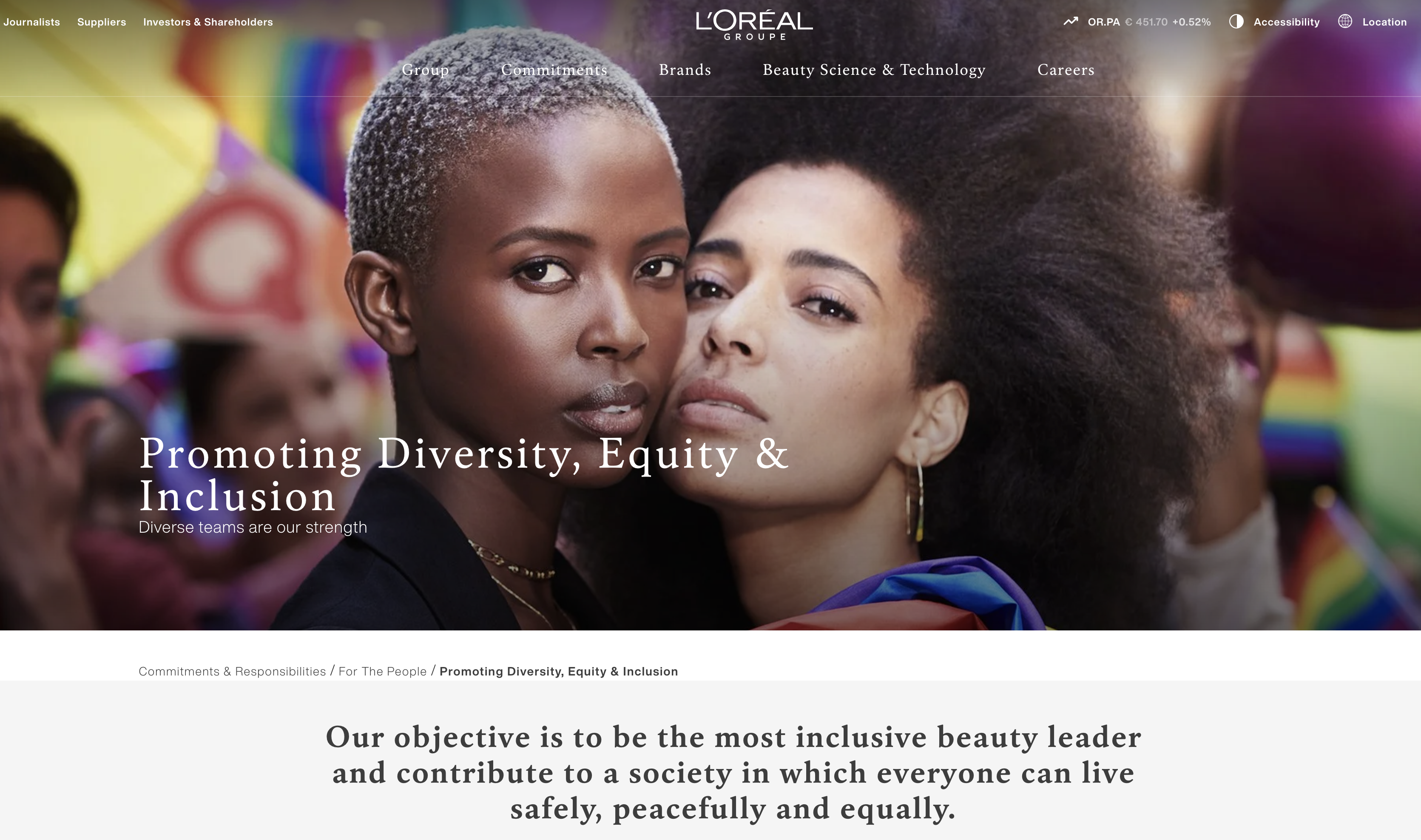 Loreal Employer Branding Examples