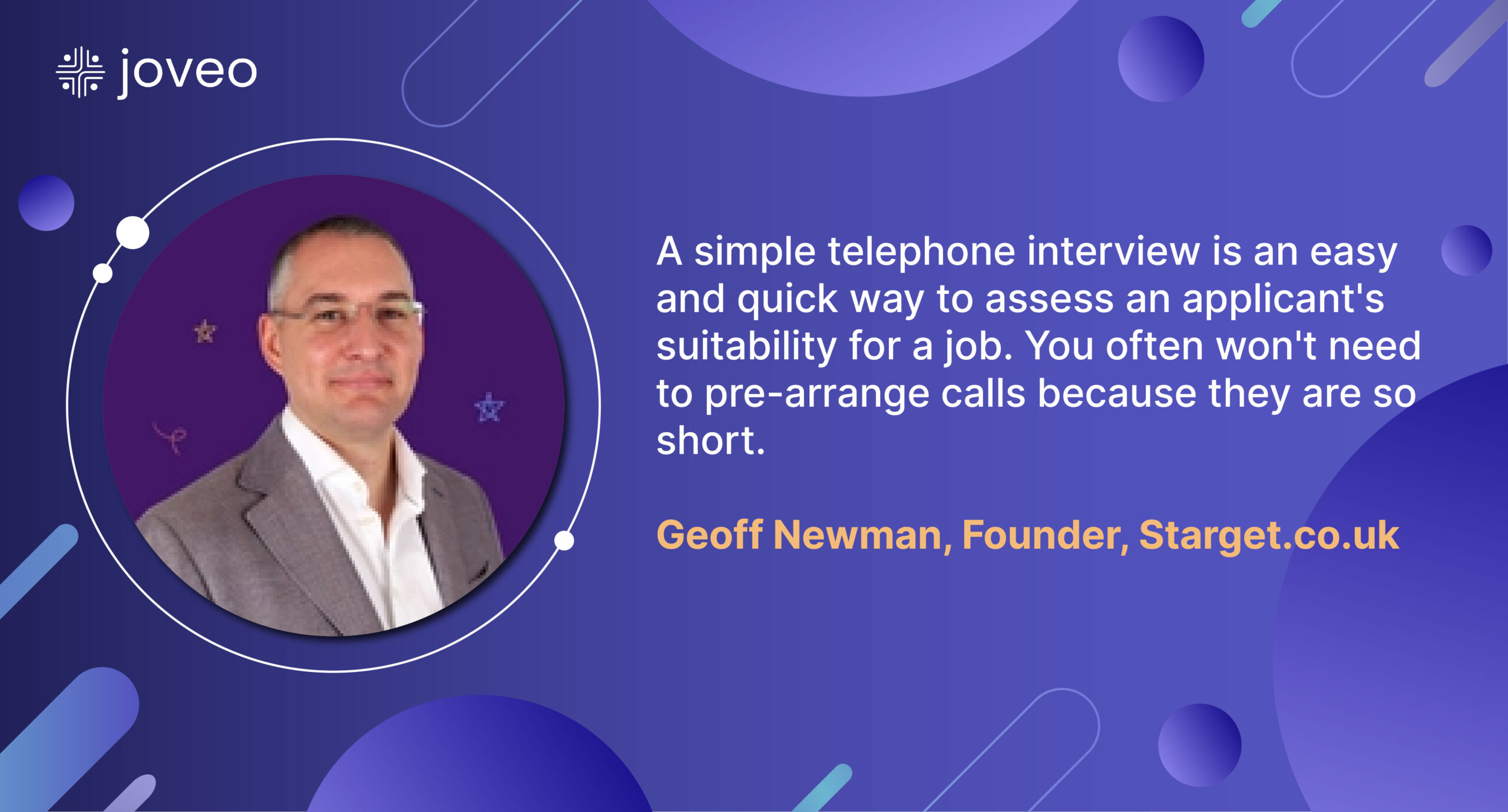 telephone interview for remote candidates