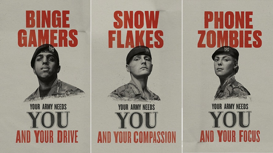 UK army unique recruitment marketing campaign