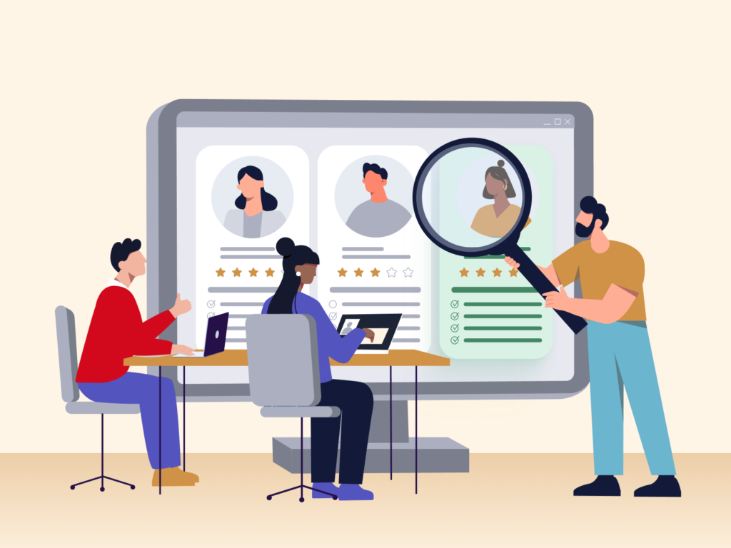 Social media recruiting